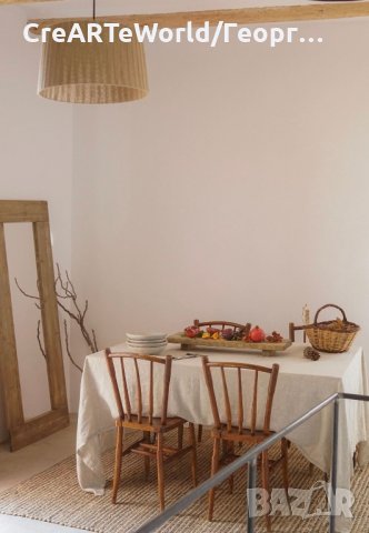 Дървено плато поднос изработено в Рустик стил, снимка 3 - Аксесоари за кухня - 34854136