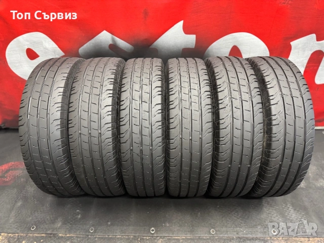 195 75 16C, Летни гуми за бус, Continental ContiVanContact200, 4 броя, снимка 3 - Гуми и джанти - 53689975