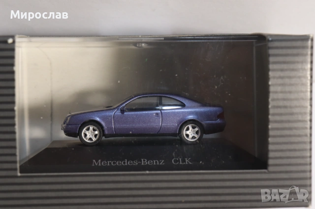 HERPA H0 1/87 MERCEDES BENZ CLK КОЛИЧКА МОДЕЛ, снимка 4 - Колекции - 53629796