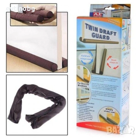 Двоен изолиращ стопер за врата, снимка 7 - Други стоки за дома - 53832967