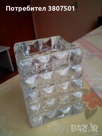 Чисто нова кристална ваза/моливник