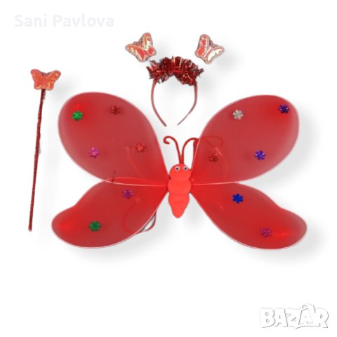 Крила на пеперуда-светещи, снимка 2 - Други - 41814816