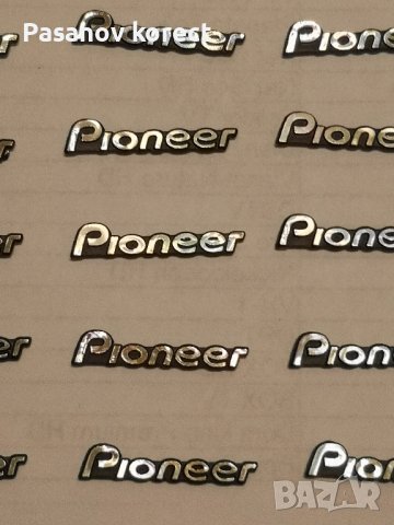 Стикери  PIONEER (лого емблема надпис ( pioneer sony jvc kenwood}, снимка 2 - Други - 44438500