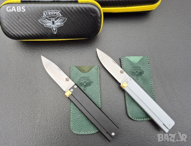 Сгъваем гравитационен нож Atropos Trapper Knife,два цвята, снимка 2 - Ножове - 49241749