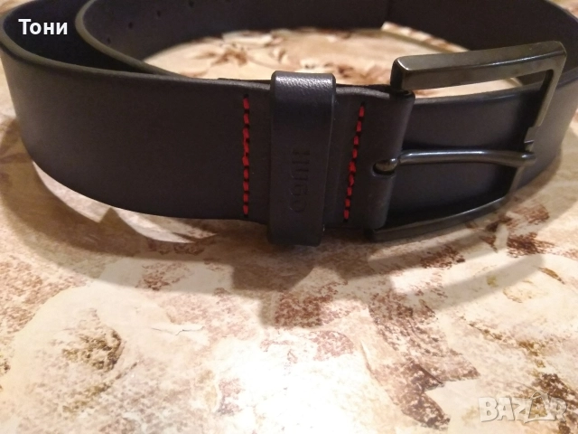 HUGO BOSS Оригинал Нов Мъжки Колан от Естествена Кожа 115см., снимка 5 - Колани - 52656863