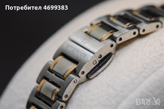 Швейцарски дамски часовник с фабрични диаманти | Eterna, снимка 7 - Дамски - 52975341