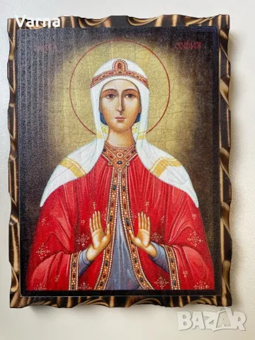 Икона върху застарено дърво, снимка 8 - Икони - 49095799