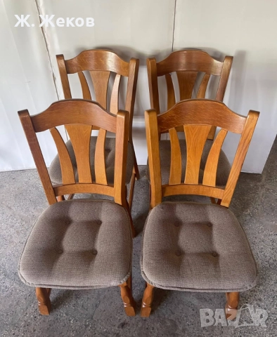 Четири трапезни стола, снимка 2 - Столове - 51503521