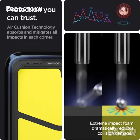 Калъф Spigen Tough Armor, проектиран за Samsung Galaxy S21 FE (2021) – черен, снимка 5 - Калъфи, кейсове - 49785650