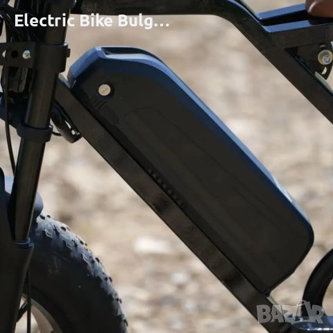 Електрически фатбайк, Shimano ск, 500W 48V с предно и задно окачване, снимка 7 - Велосипеди - 42564621