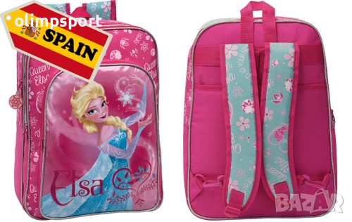 Ученическа раница с едно основно и едно по-малко отделение с двойни ципове, един обемен преден джоб , снимка 2 - Раници - 36415998