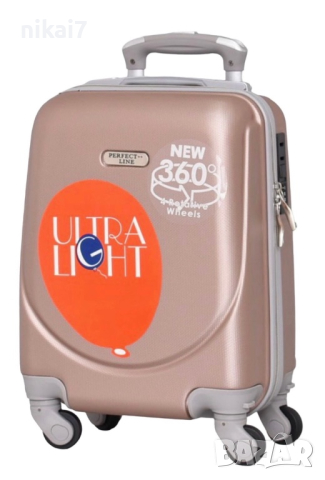 WeTravel пътнически куфар за ръчен багаж с 4ри колела 360°56/38/22см, снимка 12 - Куфари - 44793165