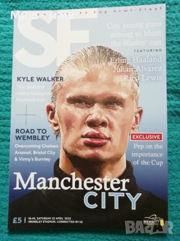 Manchester City / Манчестър Сити / Guardiola / Haaland / Champions League Treble, снимка 2 - Футбол - 41341863