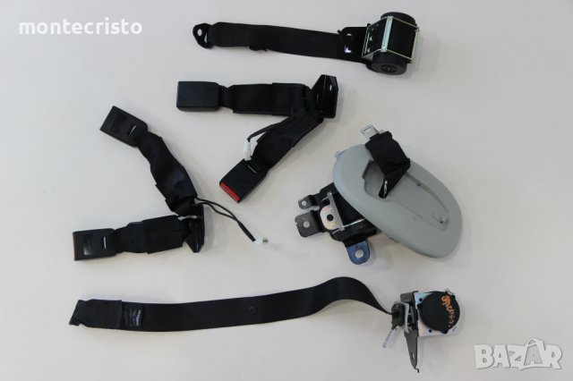 Комплект задни колани Nissan Qashqai J10 (2007-2014г) заден ляв колан заден десен колан Нисан Кашкай, снимка 2 - Части - 41529943