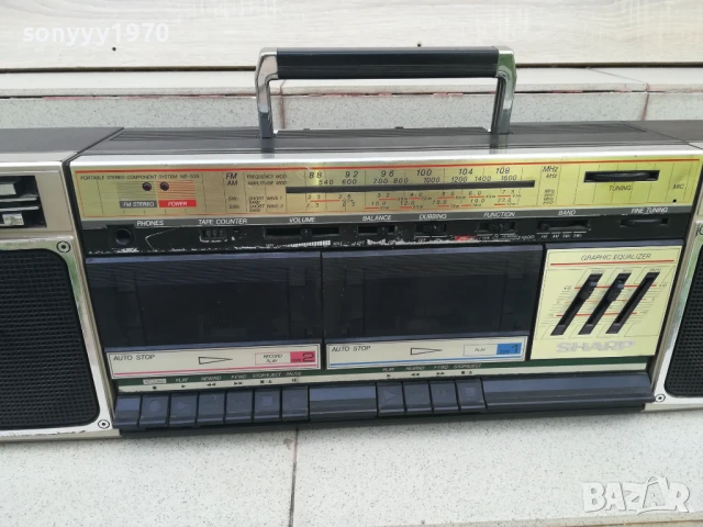 SHARP-MADE IN JAPAN 0606250835LCHERY, снимка 8 - Радиокасетофони, транзистори - 50569890