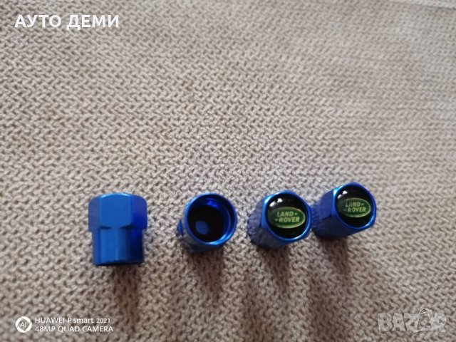 Качественни капачки за вентили винтили с емблеми на Ланд Ровър Land Rover за кола автомобил джип ван, снимка 4 - Аксесоари и консумативи - 33799983