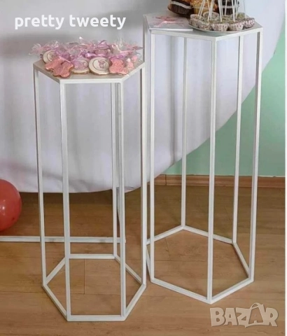 Метални стойки/рамки за украса на сватба/кръщене , снимка 6 - Декорация за дома - 51526672