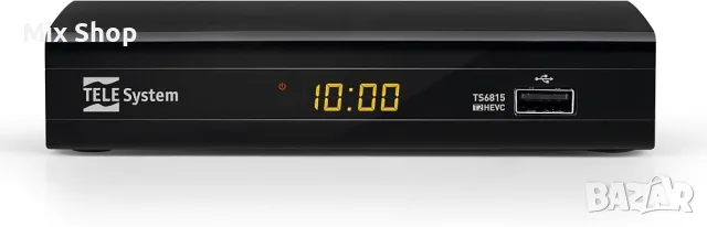 Нов Цифров ефирен декодер Tele System TS6815/02 DVB-T2 HEVC 10-bit