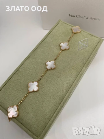 Златни сетове модел ДЕТЕЛИНА - 14К, снимка 13 - Колиета, медальони, синджири - 50461435