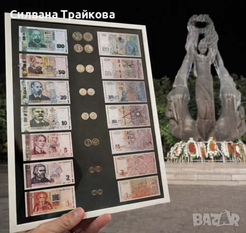 Колекционерска рамка "Българският лев" 1980г - 2026г, снимка 2 - Картини - 53234997