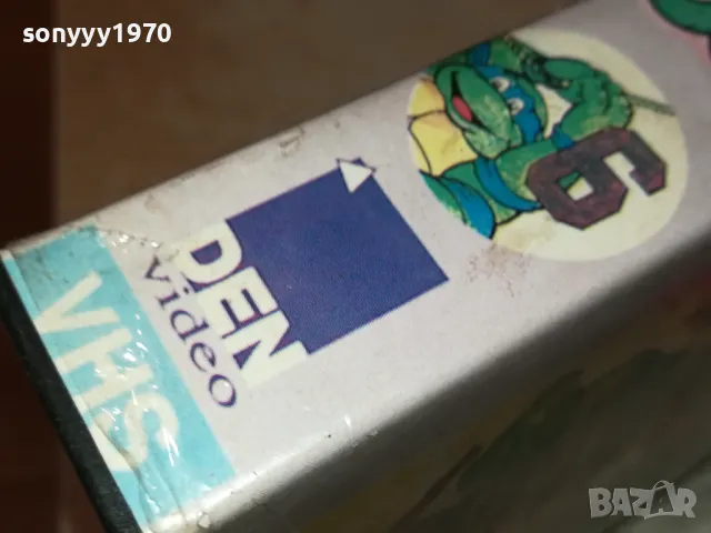 заявена-TURTLES-VHS VIDEO TAPE 2105251713, снимка 6 - Анимации - 50378636
