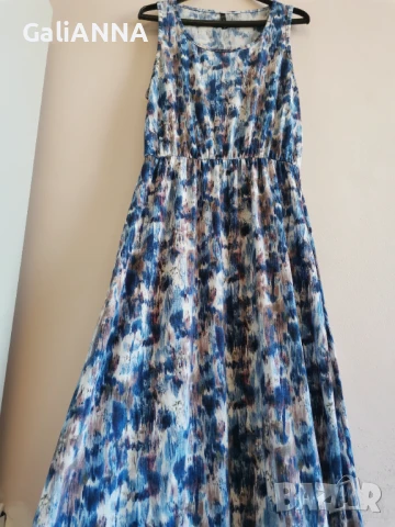 СТРАХОТНА ЛЯТНА РОКЛЯ ЕФЕКТЕН ДЕСЕН XL