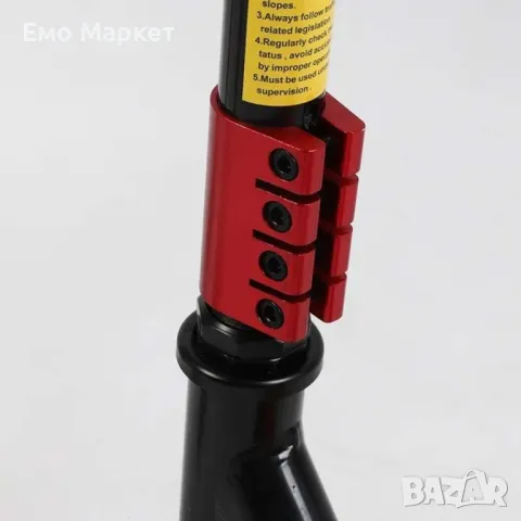 Усилена тротинетка за трикове с метална спирачка и гумени ръкохватки., снимка 8 - Скутери и тротинетки - 49292203