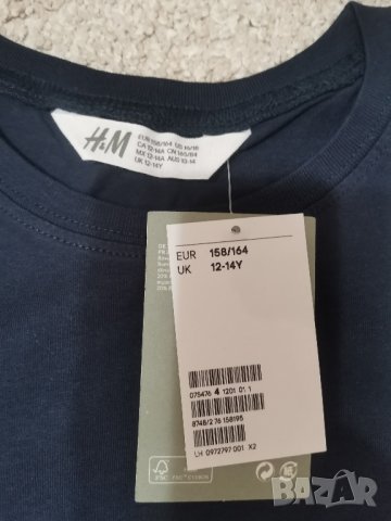 Нова тениска за момче на H&M 158см 164см  12-14год., снимка 4 - Детски тениски и потници - 44406446
