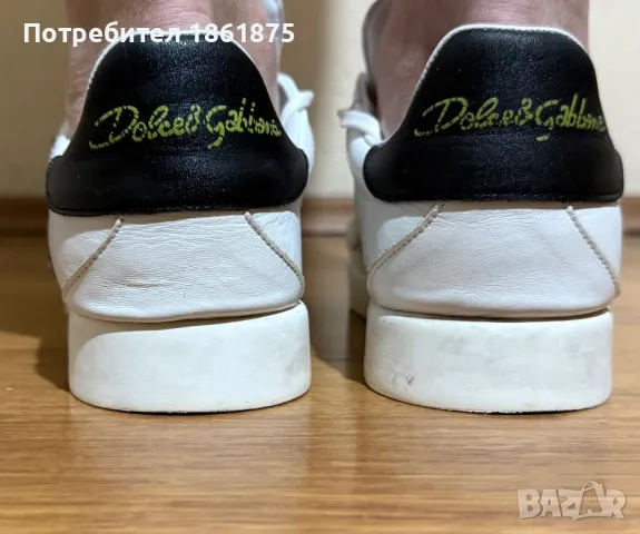 Дамски кецове D&G ест кожа, снимка 4 - Маратонки - 49577461