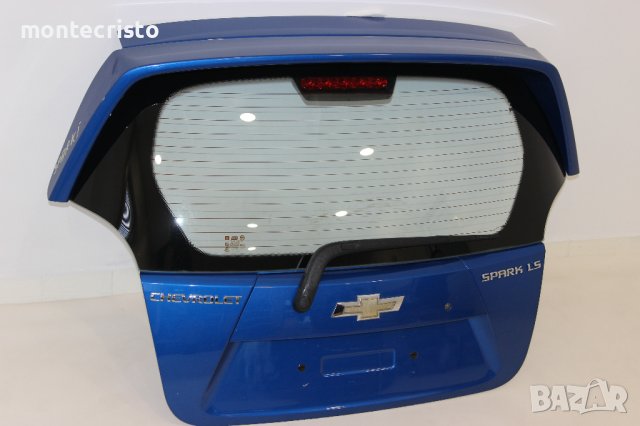 Заден капак Chevrolet Spark хечбек (2010-2015г.) задно стъкло Шевролет Спарк / 🔵Цвят: Син, снимка 2 - Части - 42186037
