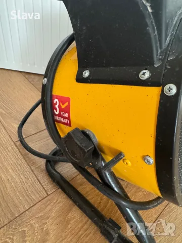 Калорифер Denzel, Керамичен нагревател, 230V, 3 kW, Две степени, снимка 7 - Отоплителни печки - 55966443
