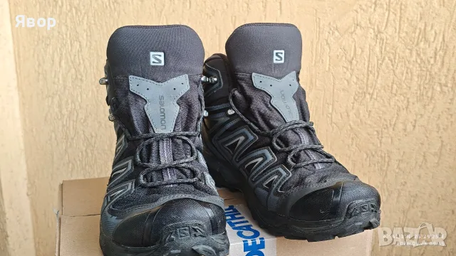 Като нови Salomon - X Ultra Mid Gore-Tex, снимка 4 - Спортни обувки - 56230853
