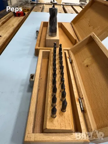 Комплект фрезери от ф1 до ф20 в кутии, снимка 6 - Резервни части за машини - 50272833