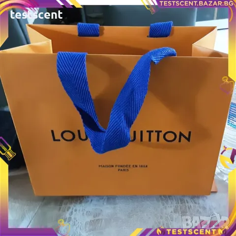 Бутикова подаръчна торба Louis Vuitton carrier shopping bag 22cm x18cm, снимка 14 - Чанти - 49515700