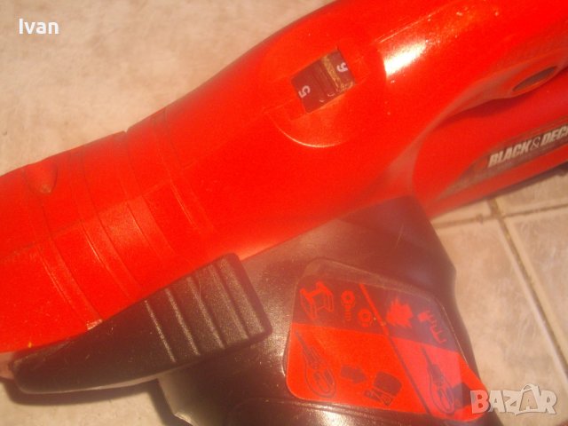 Black Decker KA293E-Английски Мини Лентов Шлайф-Ел.Пила-350 W-ОТЛИЧЕН-Шлайфане Труднодостъпни Места, снимка 16 - Други инструменти - 42444011