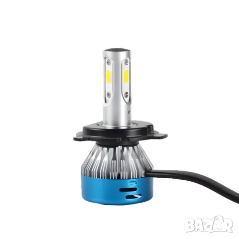 LED крушка H4 за мотоциклет с къси и дълги светлини