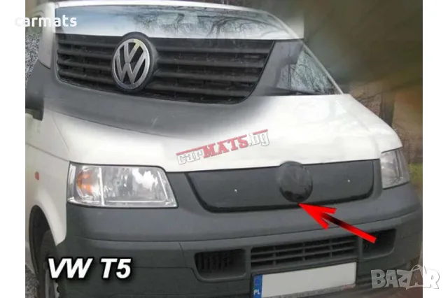 Зимен дефлектор (протектор) за решетка HЕКО за VW Transporter T5 / Caravelle (2010-2015)