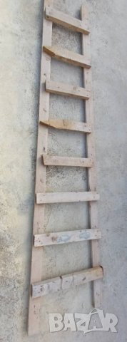 Дървена стълба със 8 стъпала 3,5 метра, снимка 2 - Строителни материали - 42628290