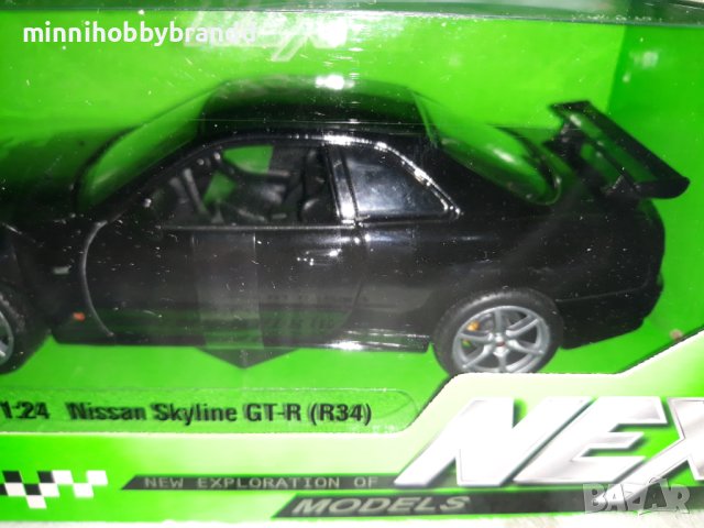 Nissan SkyLine GT-R (R34) , Lamborghini Urus . 1.24  Welly. Top top  top  models.!!!, снимка 10 - Колекции - 42338397