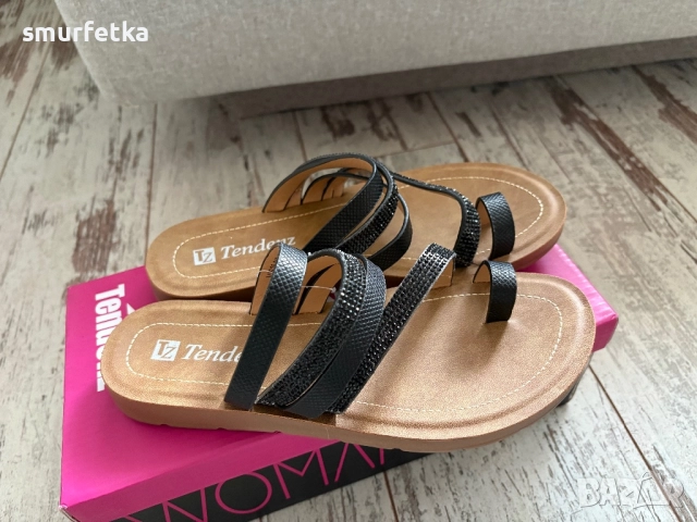 Дамски чехли Tendenz, снимка 2 - Чехли - 52361829