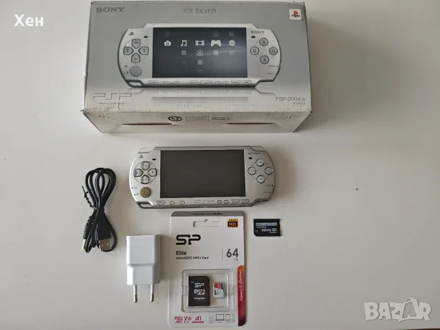Sony PSP 2000 - Playstation Portable - качени много игри - хакната