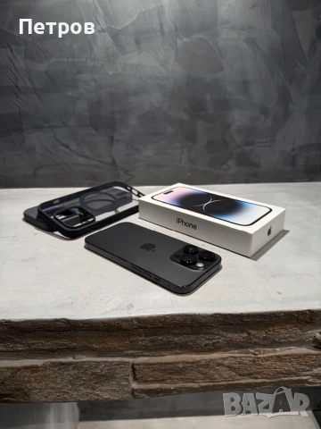 КАТО ЧИСТО НОВ Iphone 14 Pro 256 GB + подаръци, снимка 2 - Apple iPhone - 52725604