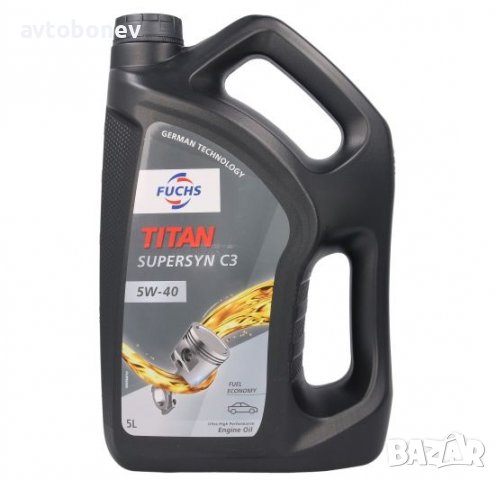 Синтетично двигателно масло FUCHS TITAN SUPERSYN C3-5W40, снимка 4 - Части - 30759207