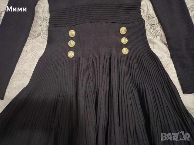 Рокля Balmain, снимка 2 - Рокли - 52392658