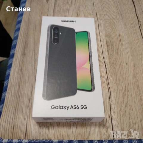  Гаранционен Samsung Galaxy A56 5G 8GB RAM 256 GB ROM Graphite, 2 сим кати