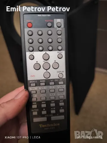 Промо 🌟 🌟 🌟 TECHNICS TOP SET  предусилвател тунер CD касетен дек, снимка 4 - Ресийвъри, усилватели, смесителни пултове - 48166683