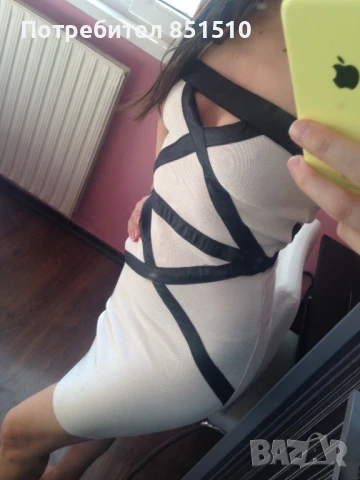 Дамска нова бандажна рокля BEBE XS, снимка 12 - Рокли - 51340753