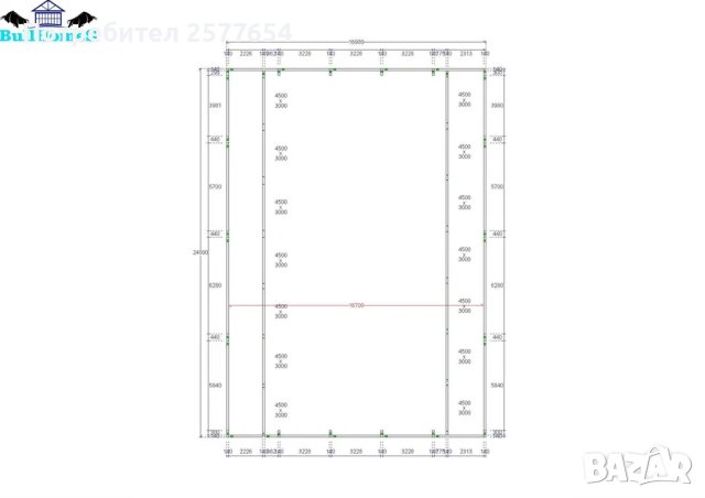 Хале,Халета,Склад,Складове,Магазин- 384м2, снимка 4 - Строителни материали - 44141757