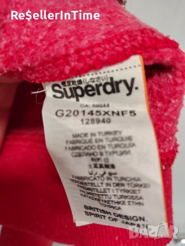 Дамски суичър Superdry в червено , снимка 7 - Якета - 53506988