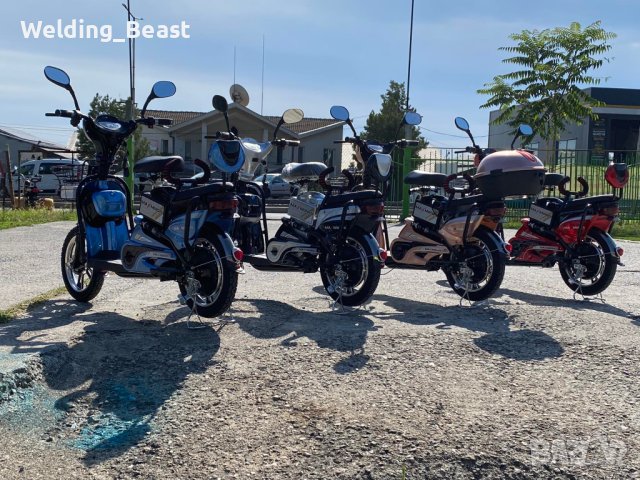 Електрически скутери тип мотопед  EBZ16 500W/48V/12Ah, снимка 3 - Мотоциклети и мототехника - 41827714